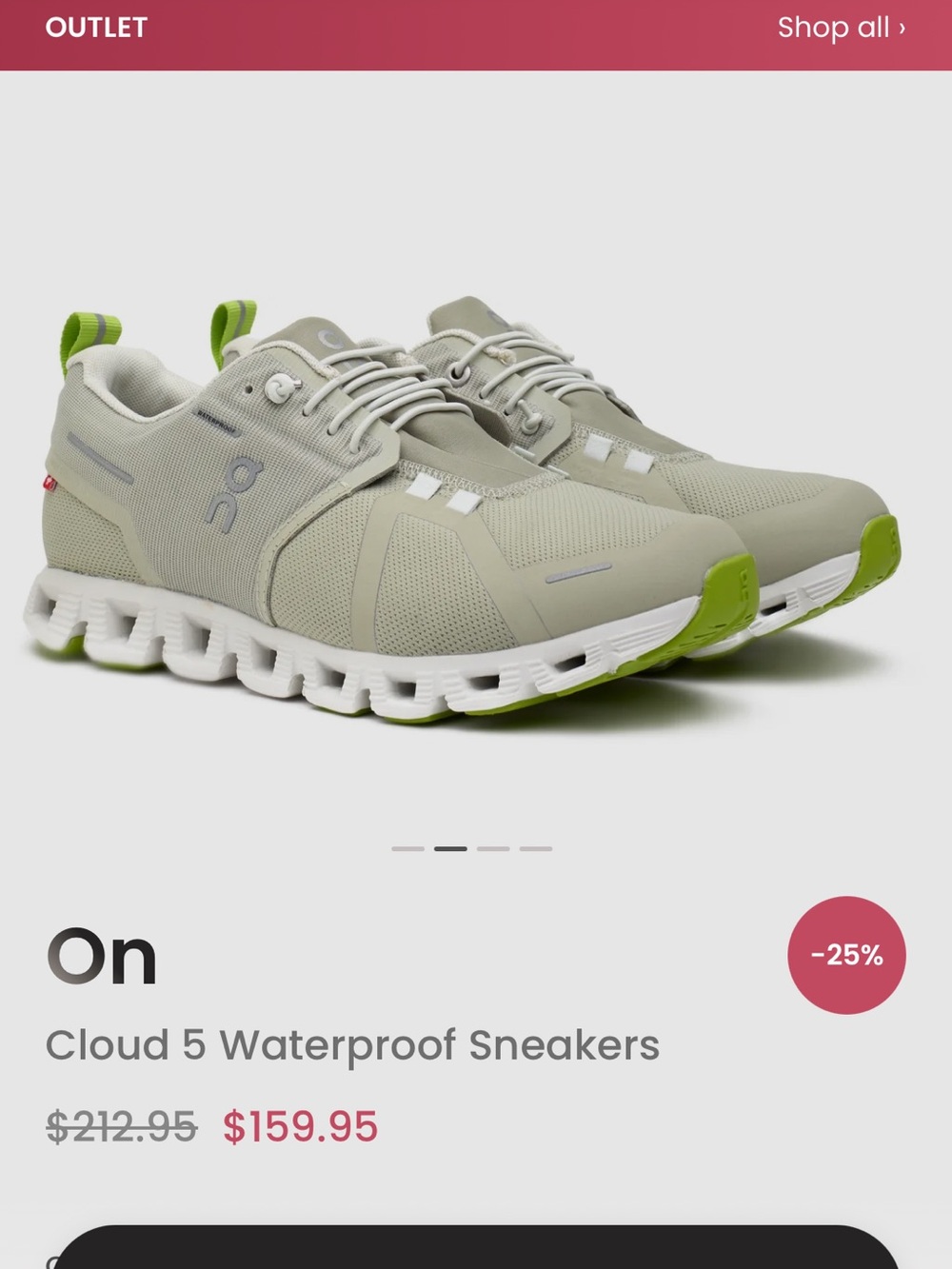 On Cloud 5 Waterproof Sneakers ☁️ - Picture 5 of 5